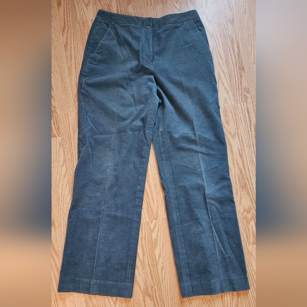 Brooks Brothers Women's Corduroy Pants in Blue/Gray